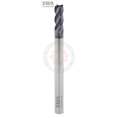 Long Shank Square End Mill 4 Flutes