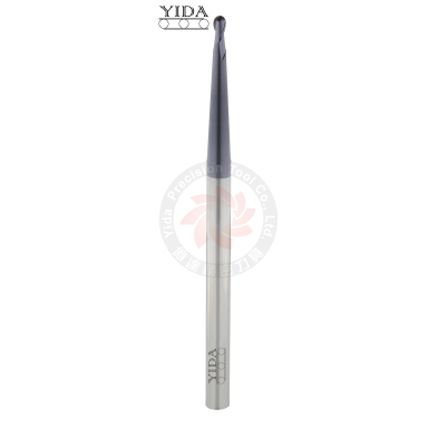 Long Taper 2 Flutes Ball Nose End Mill