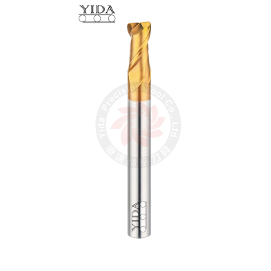 Long Shank Corner Radius End Mill 2 Flutes