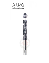 2 Flutes Carbide Drill (3D)