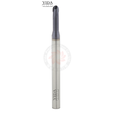 Long Neck, Ball Nose End Mill 2 Flutes