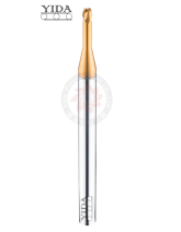 Long Neck Corner Radius End Mill 2 Flutes