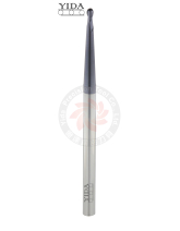 Long Taper 2 Flute Ball Nose End Mill