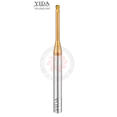 Long Neck, Ball Nose End Mill 4 Flutes