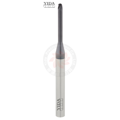  Long Neck, Ball Nose End Mill 4 Flutes