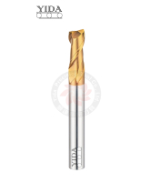 Long Shank Square End Mill 2 Flutes