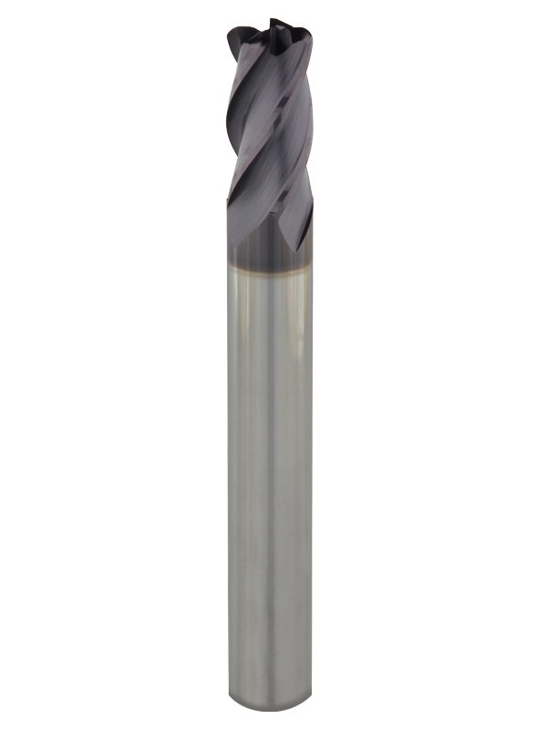 HRC 45 Corner Radius End Mill 4 Flutes