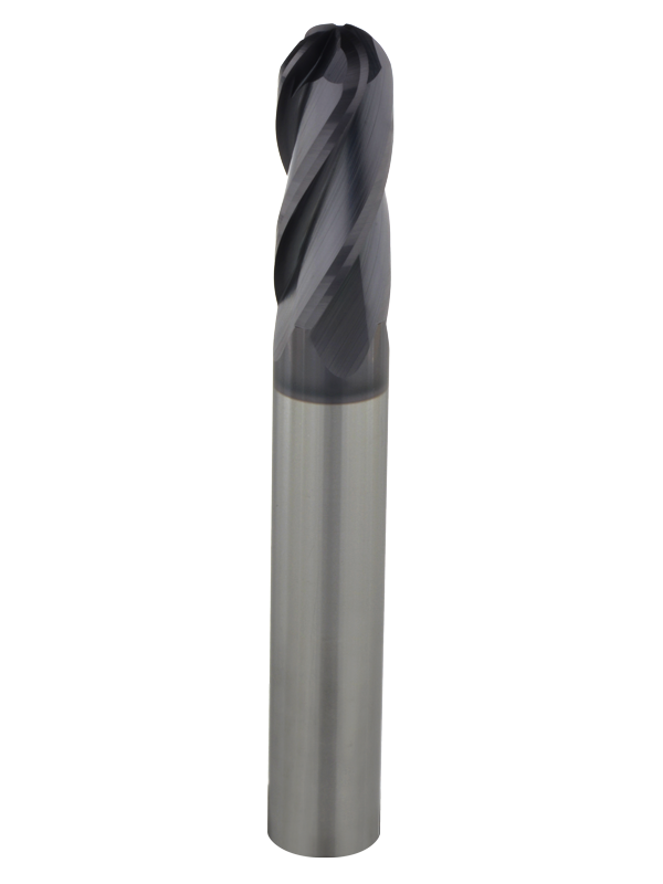 HRC 45 Ball Nose End Mill 4 Flutes