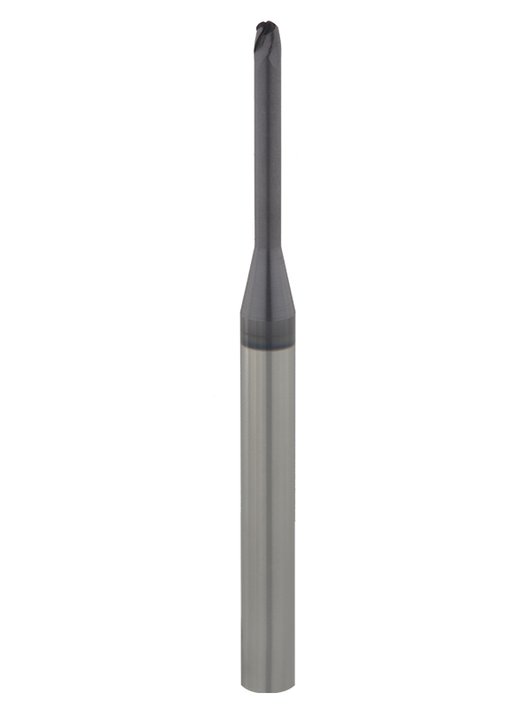 HRC 45 Long Neck Ball Nose End Mill 4 Flutes