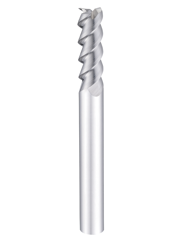 Long Shank, 3 Flutes End Mills for Soft Metal 